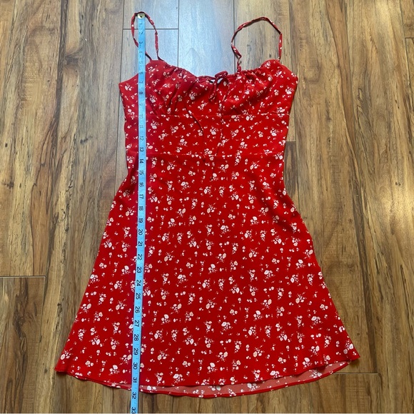 Realisation Par Inez Dress in Ammi Red Floral Size S - Picture 7 of 14